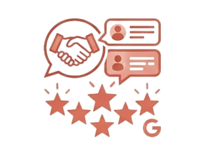 Icon Google Unternehmensprofil Bewertungen