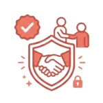 Icon Vertrauensaufbau